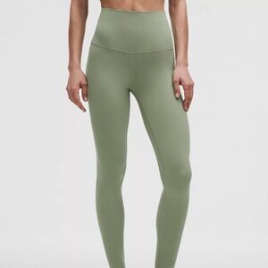 Lululemon Align High Rise Leggings 25" (Delicate Mint)